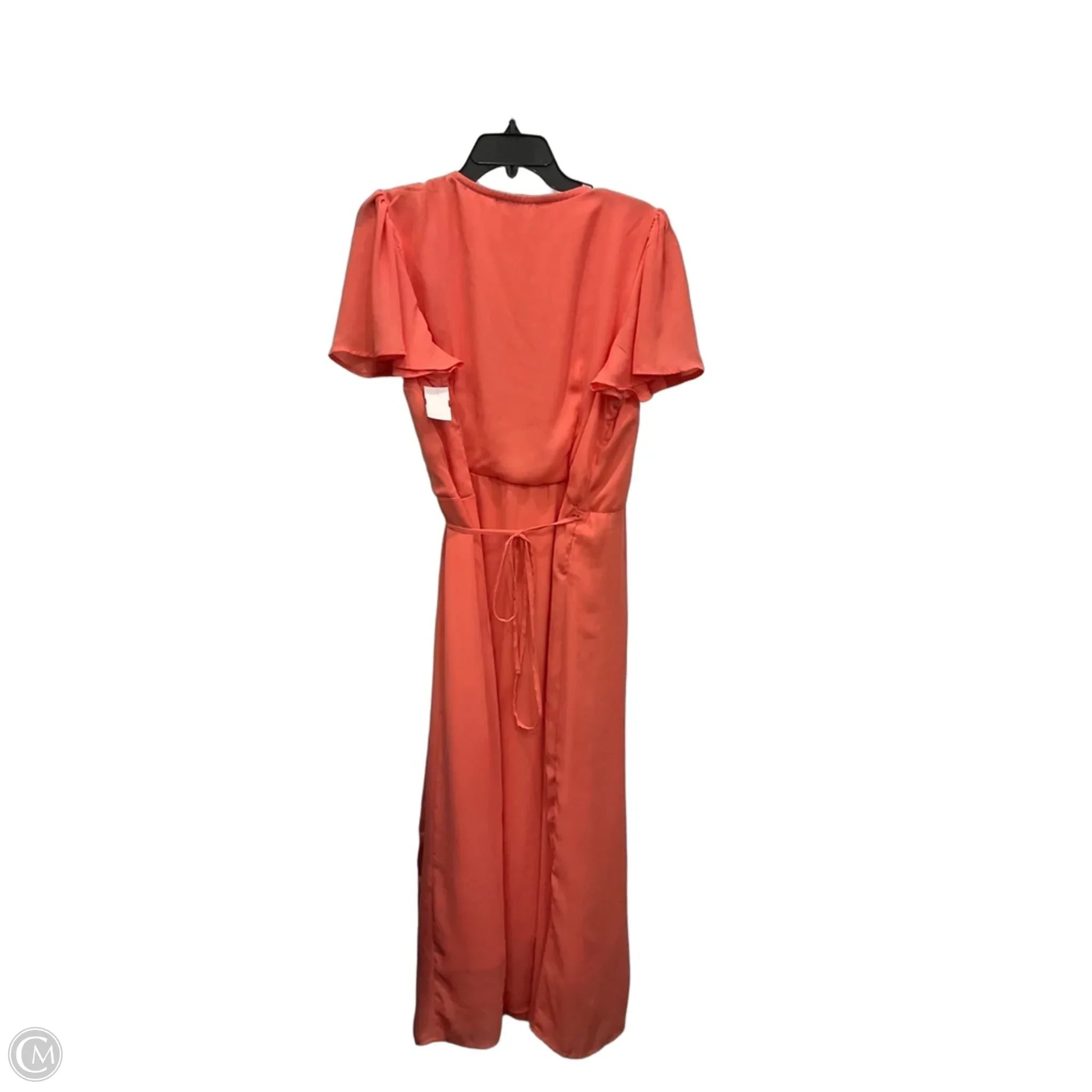 Dress Casual Maxi By Abercrombie And Fitch In Coral, Size: Xl