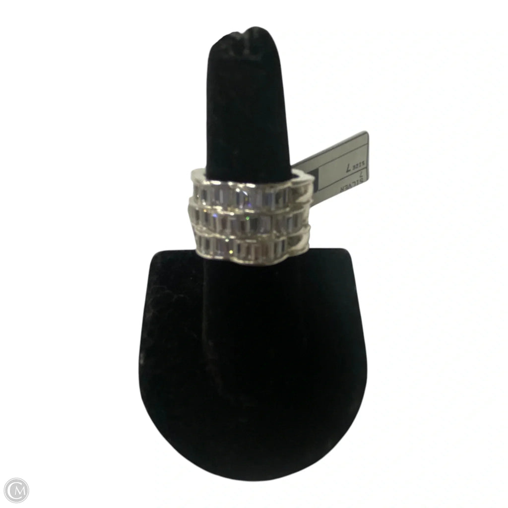 Ring Sterling Silver, Size: 7
