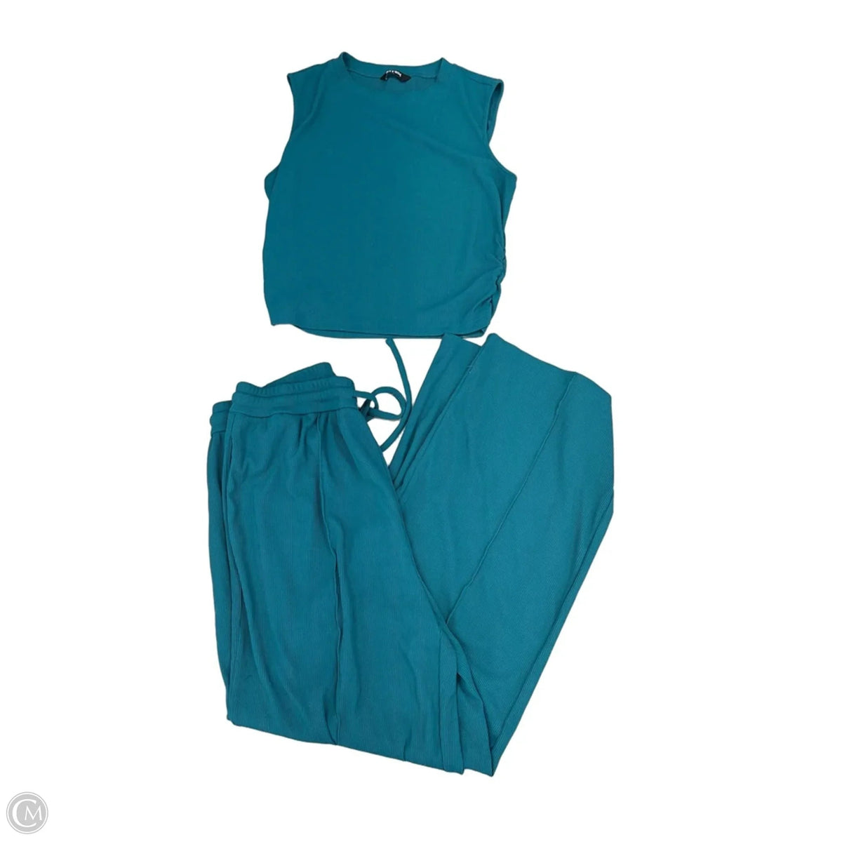 Pants Set 2pc By Btfbm In Teal, Size: L