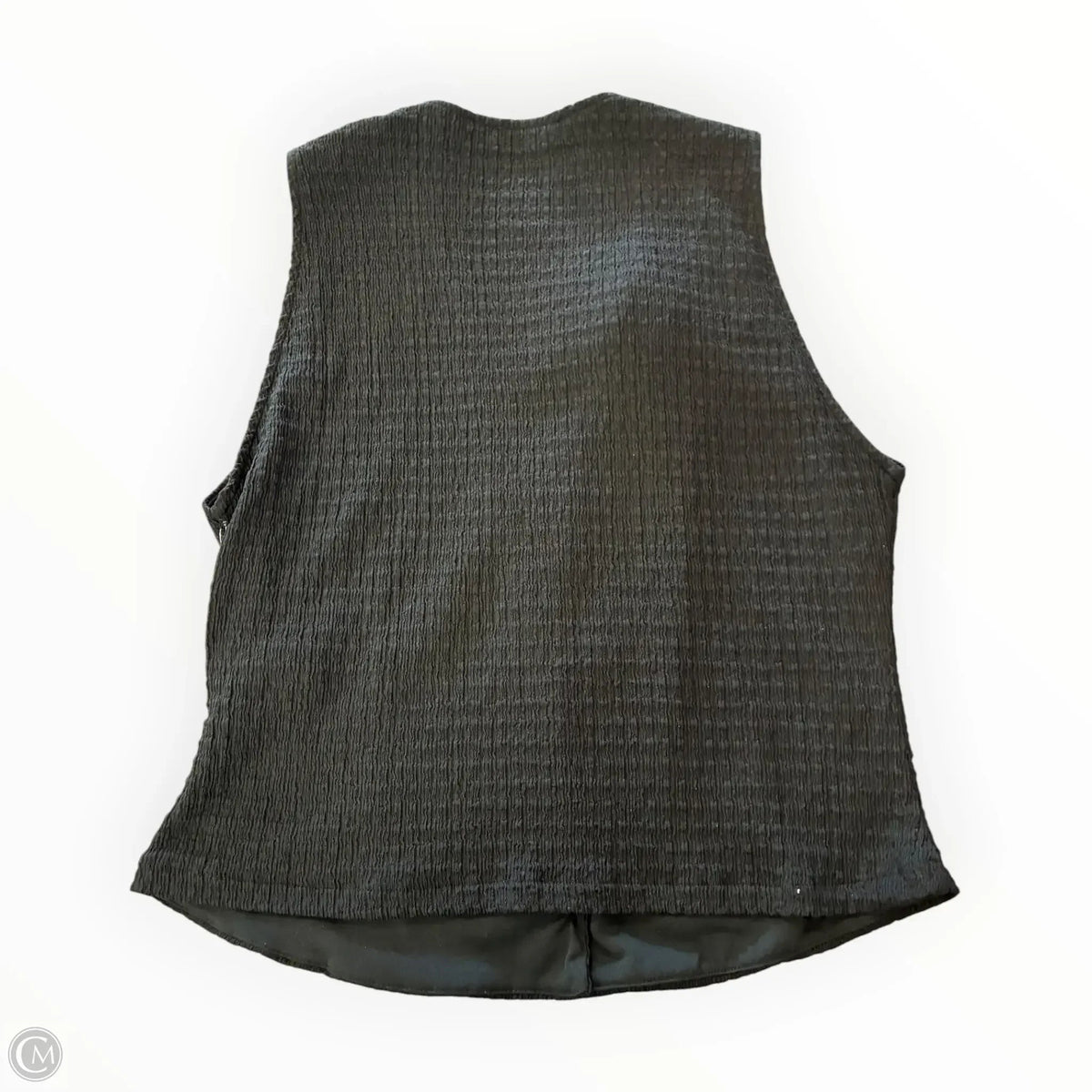 Top Sleeveless By Zara In Black, Size: L