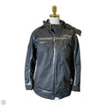 Jacket Leather By Ed Hardy In Black, Size: L