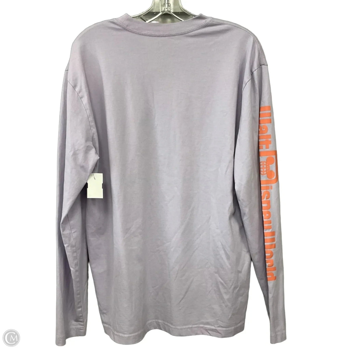 Top Long Sleeve By Disney In Purple, Size: L