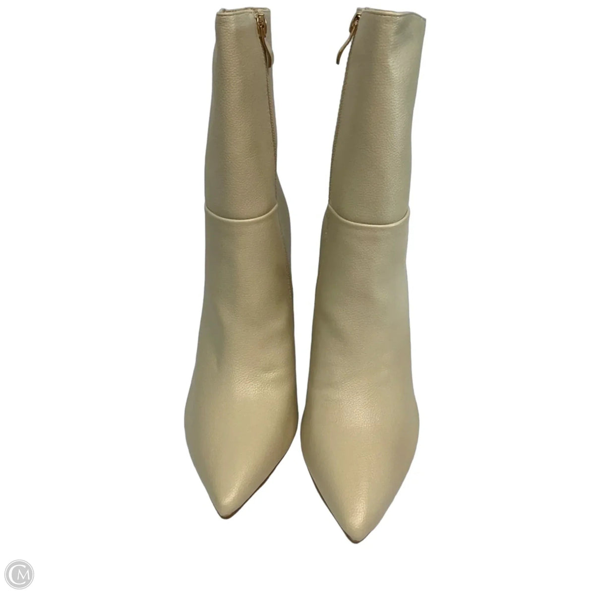 Boots Ankle Heels By Lulus In Cream, Size: 11