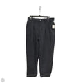 Jeans Straight By Free People In Black Denim, Size: 8