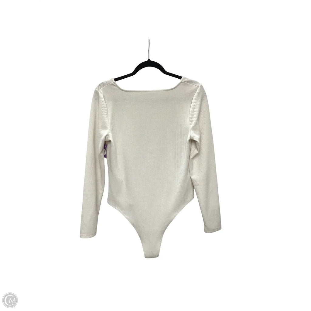 Bodysuit By A New Day In Cream, Size: Xl