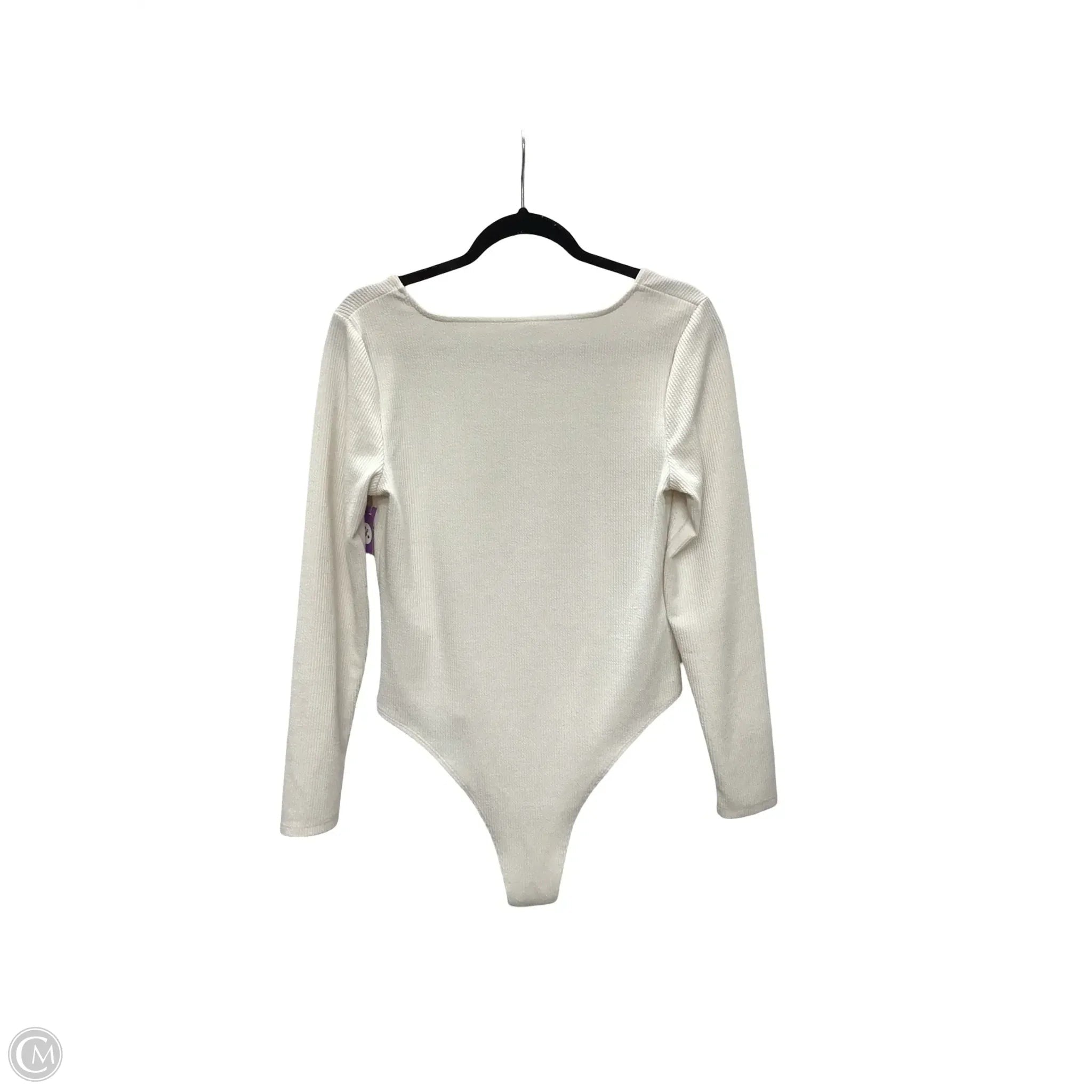 Bodysuit By A New Day In Cream, Size: Xl