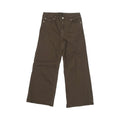 Jeans Wide Leg By Quince In Brown Denim, Size:16