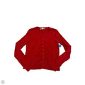 Cardigan By Loft In Red, Size: M