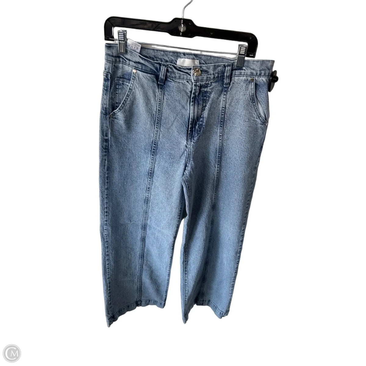Jeans Wide Leg By Habitual In Blue Denim, Size: 10