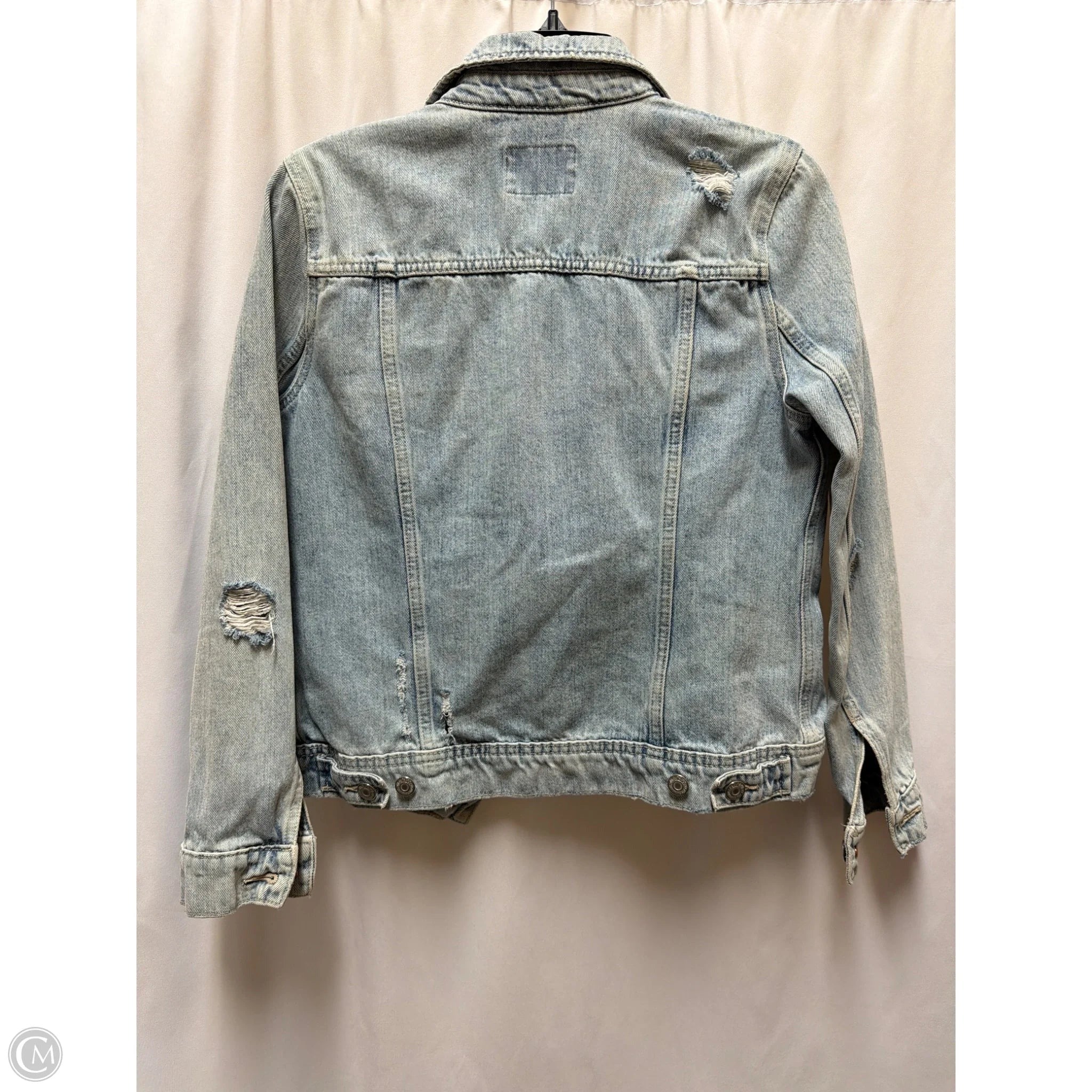 Jacket Denim By Old Navy In Blue Denim, Size: S