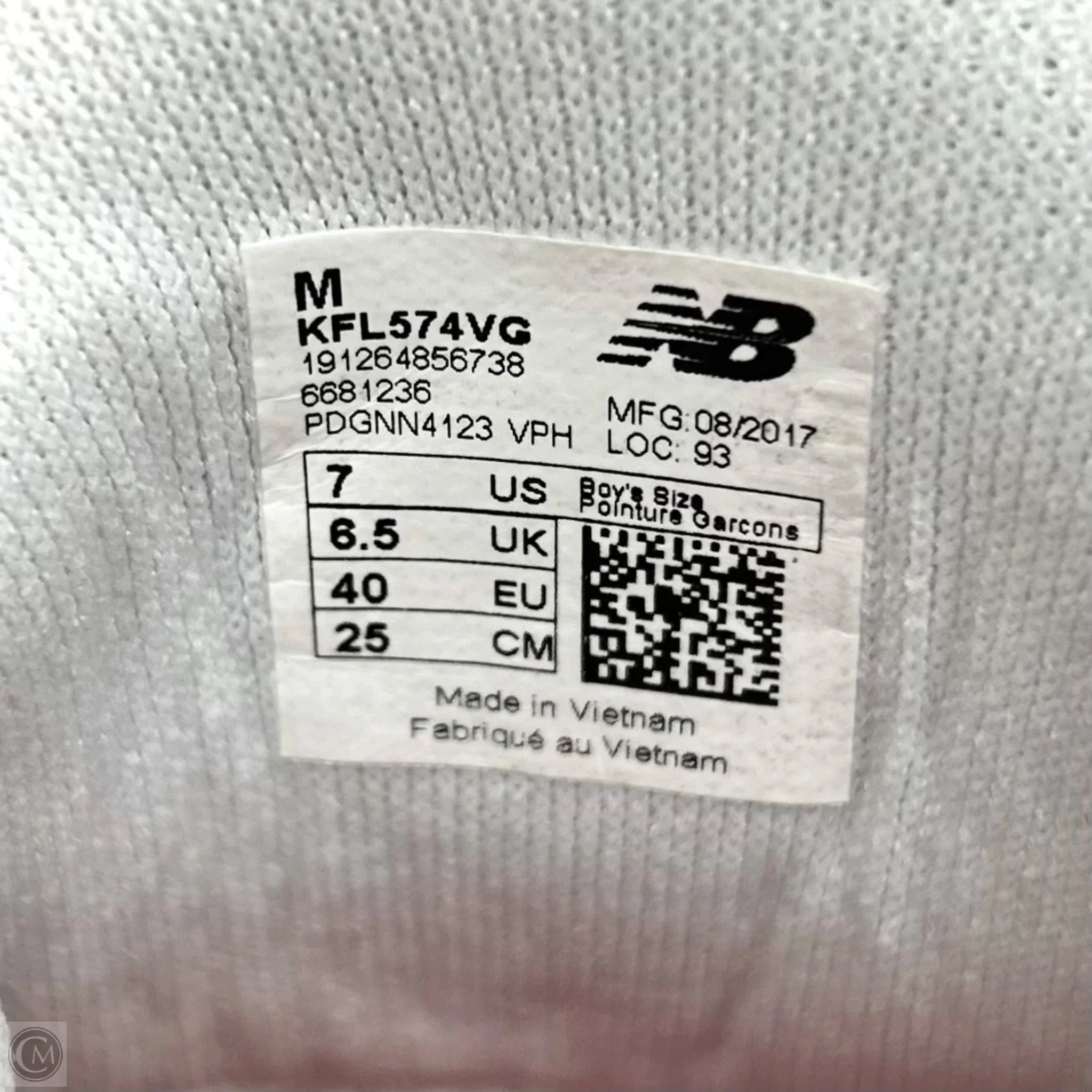 Shoes Athletic By New Balance In Blue Red & White, Size: 8.5