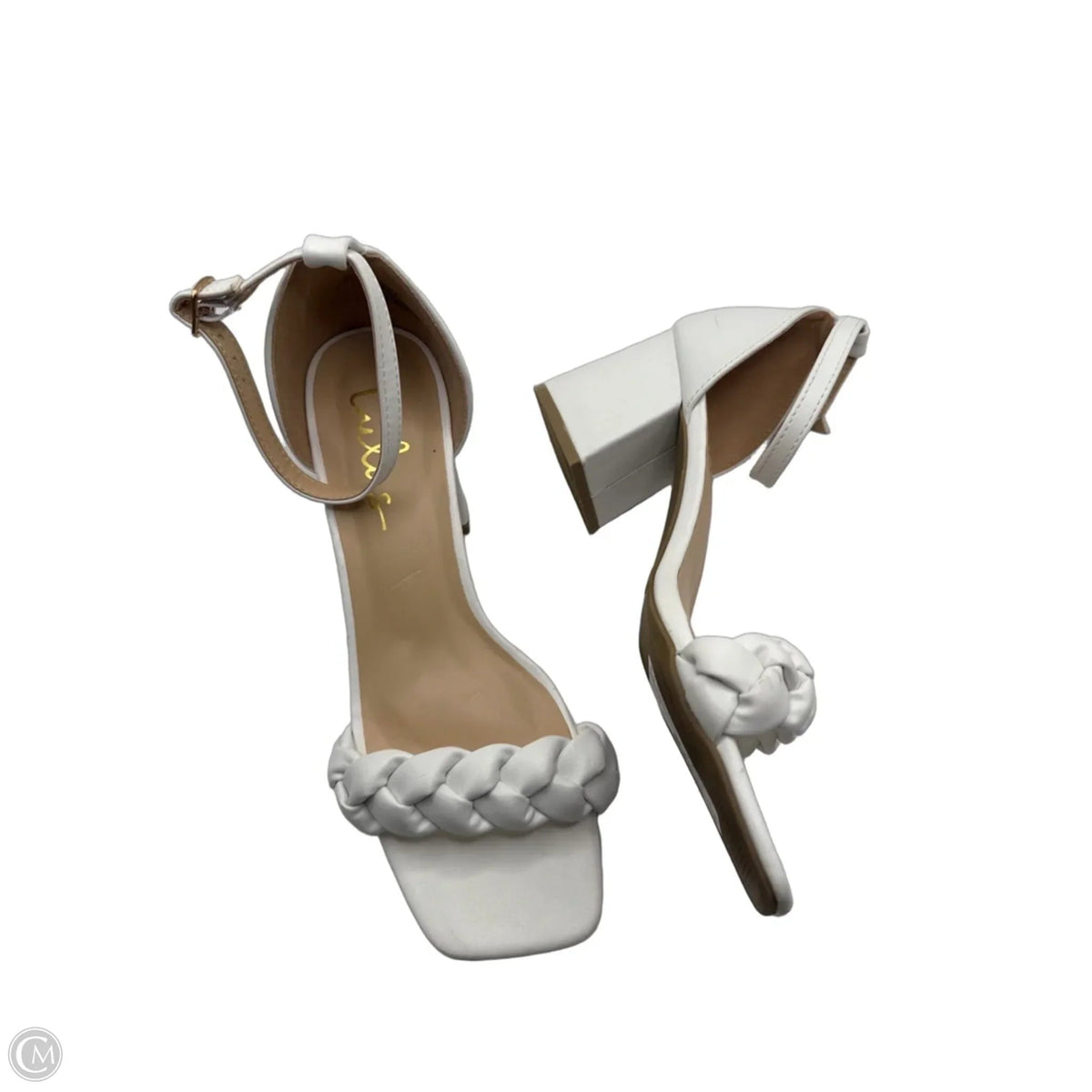 Shoes Heels Block By Lulus In White, Size: 7.5