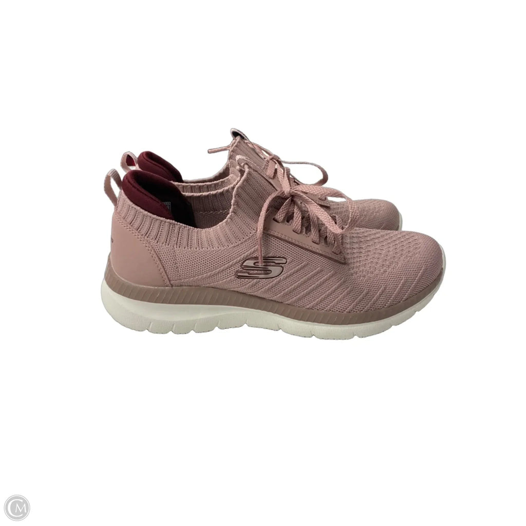 Shoes Athletic By Skechers In Purple, Size: 9