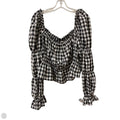 Top Long Sleeve By Divided In Black & White, Size: Xl