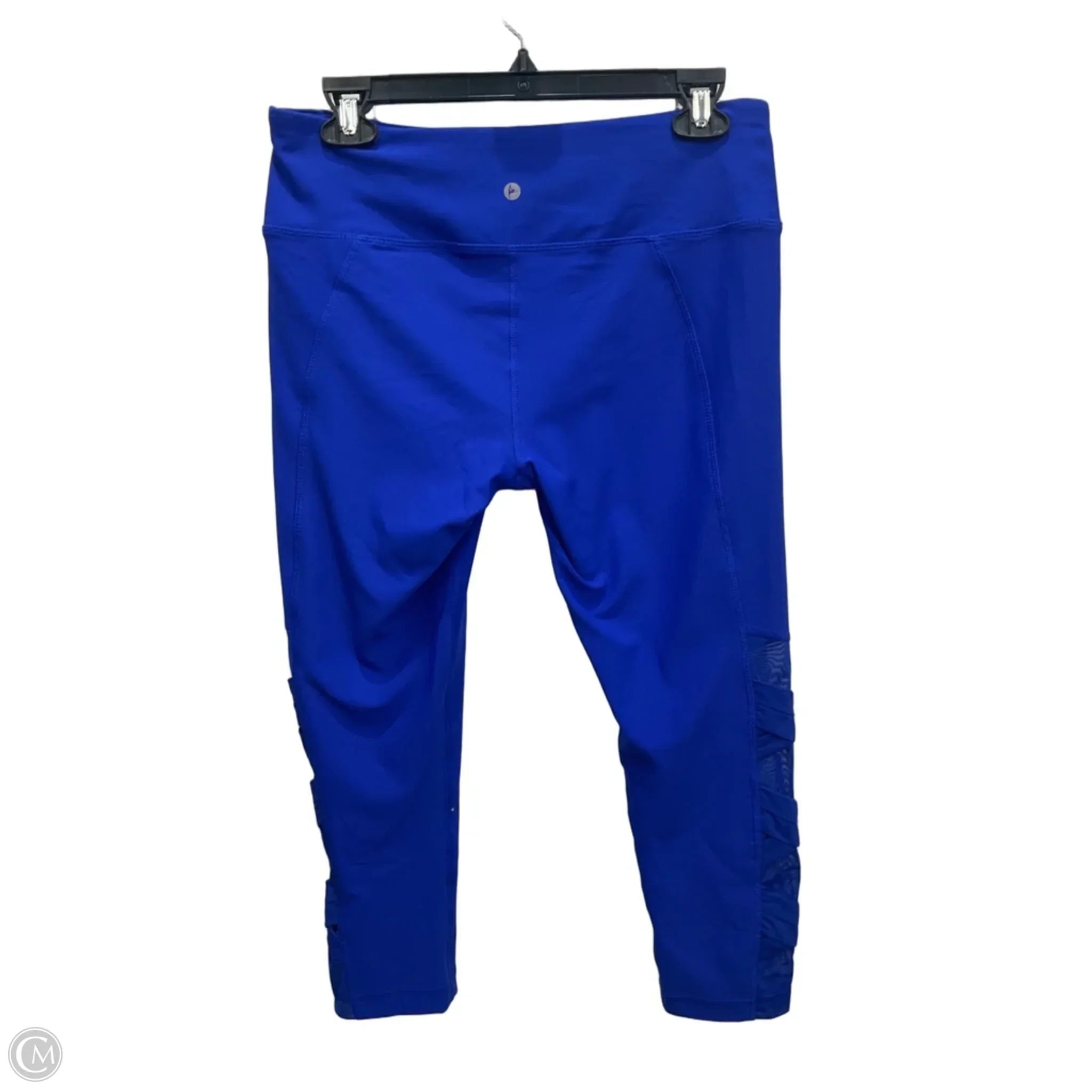 Athletic Leggings By 90 Degrees By Reflex In Blue, Size: L
