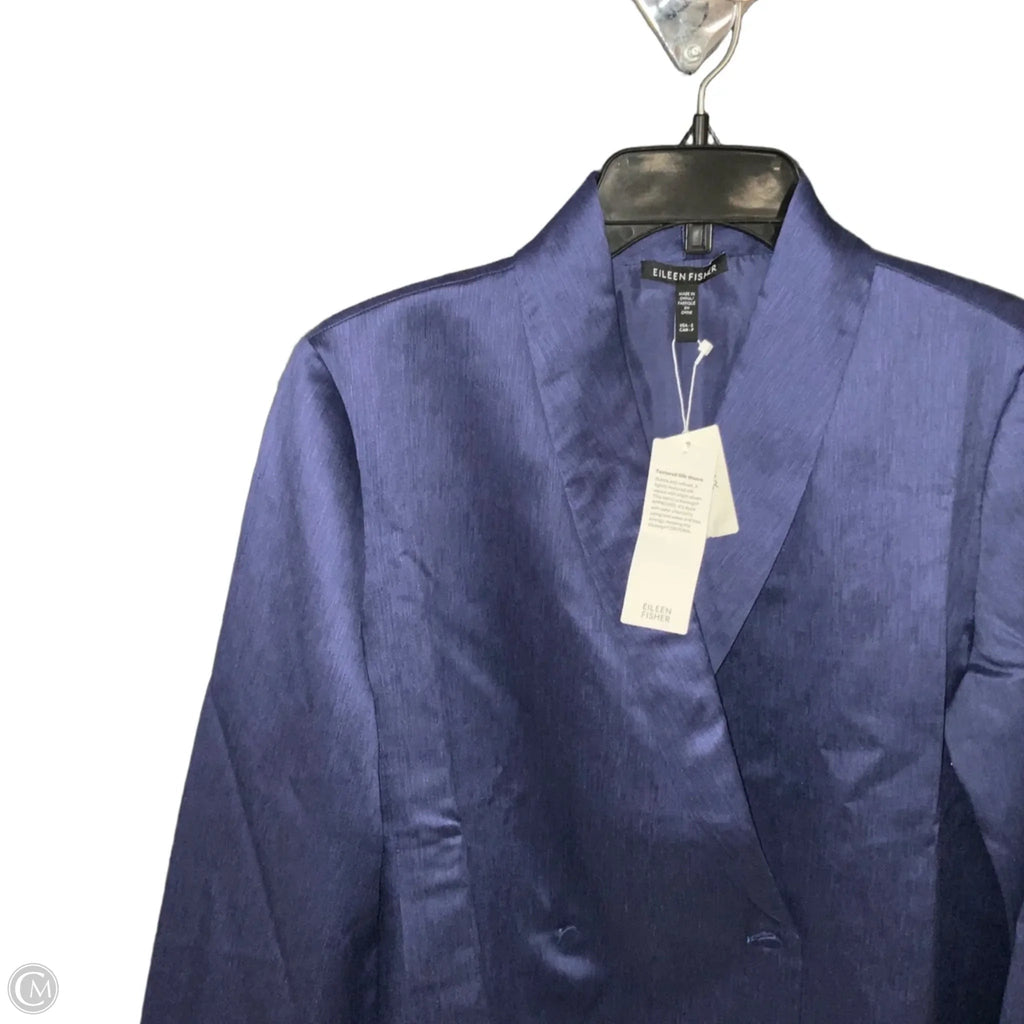 Jacket Other By Eileen Fisher In Blue, Size: S
