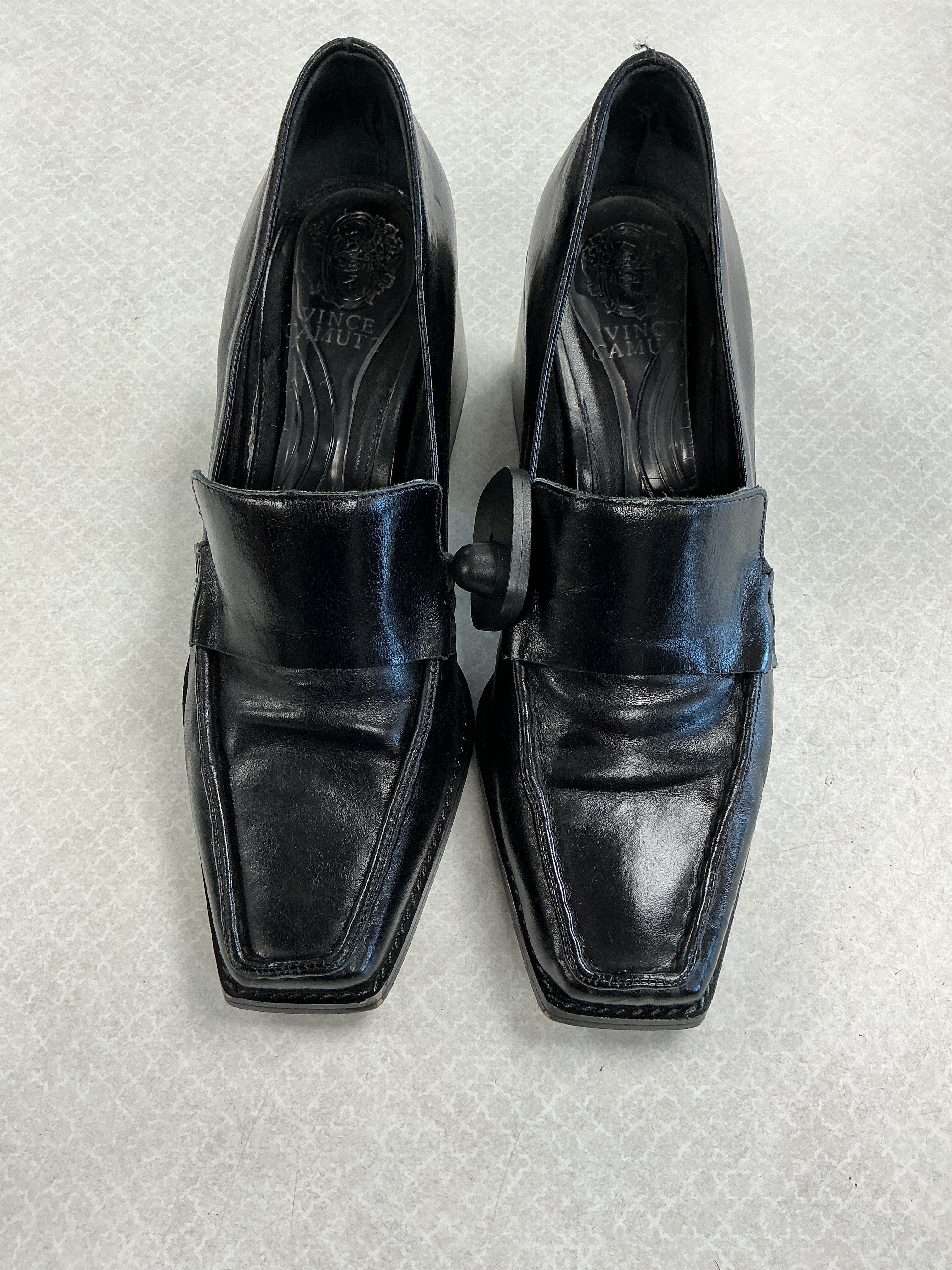 Shoes Heels Block By Vince Camuto In Black, Size:10