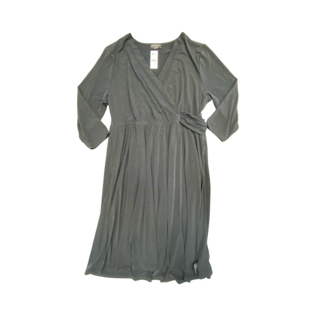 Dress Casual Midi By Lane Bryant In Black, Size:18