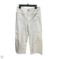 Jeans Wide Leg By Loft In Tan Denim, Size: 8