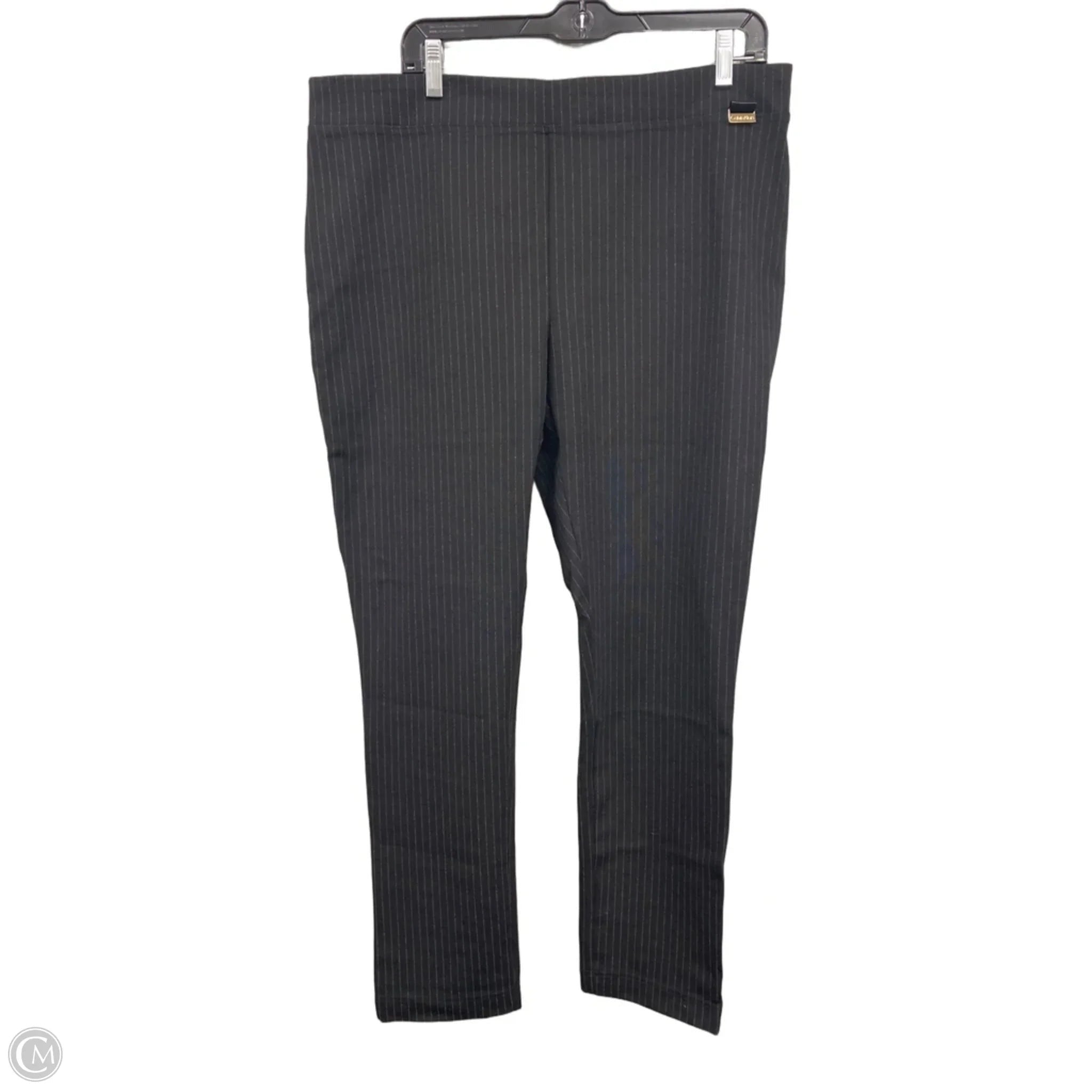 Pants Dress By Calvin Klein In Black & White, Size: Xl