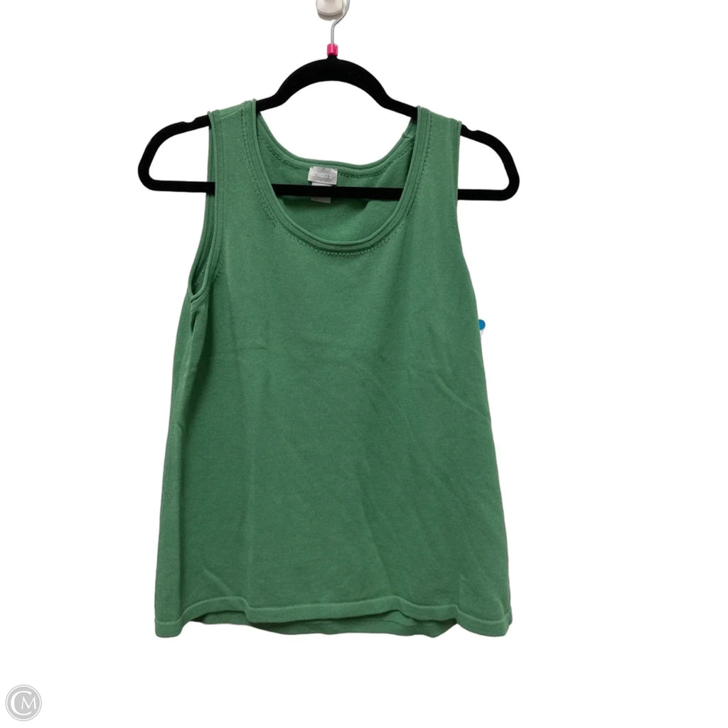 Tank Top By Chicos In Green, Size: M