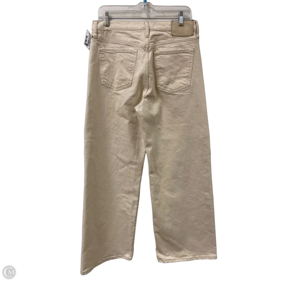 Pants Wide Leg By Banana Republic In Cream, Size: 8