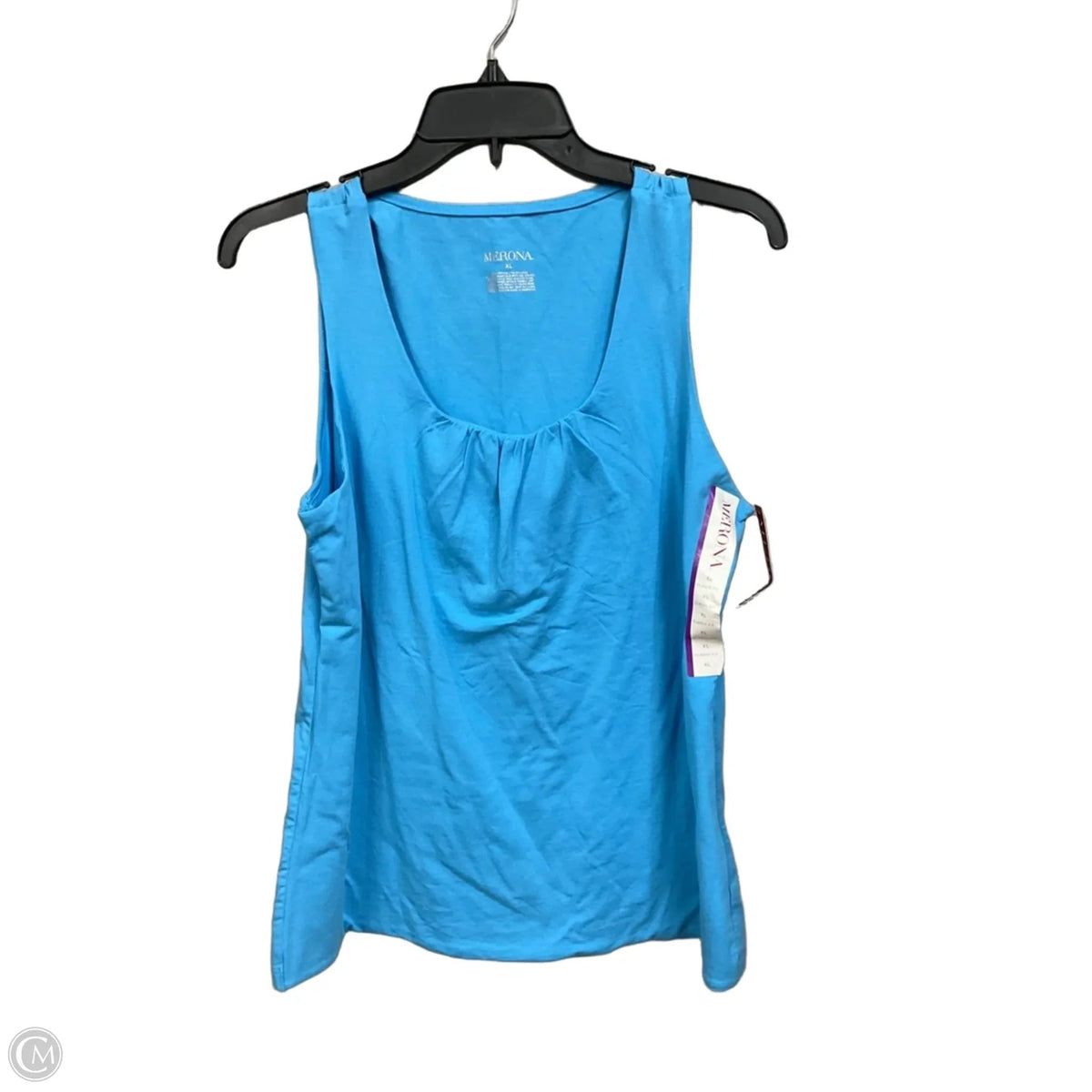 Tank Top By Merona In Blue, Size: Xl