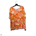 Top Short Sleeve By Cotton Bleu In Orange, Size: Xl