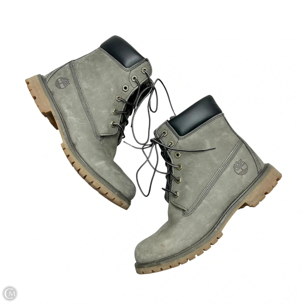 Boots Combat By Timberland In Grey, Size: 9.5