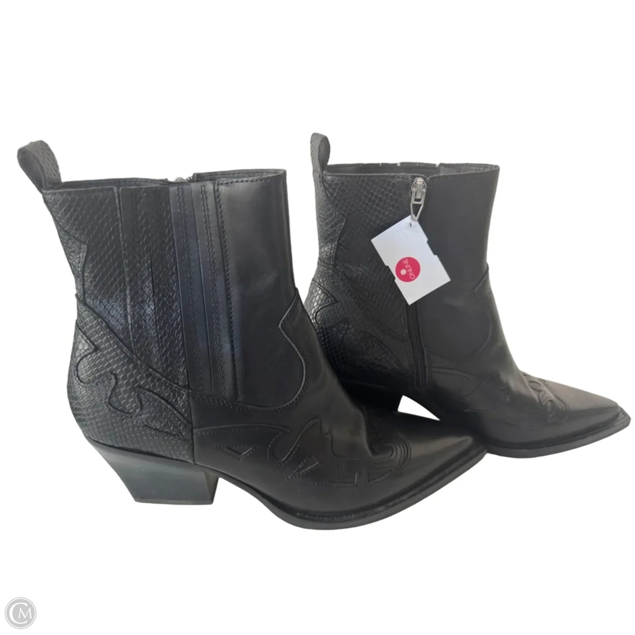 Boots Western By Dolce Vita In Black, Size: 11