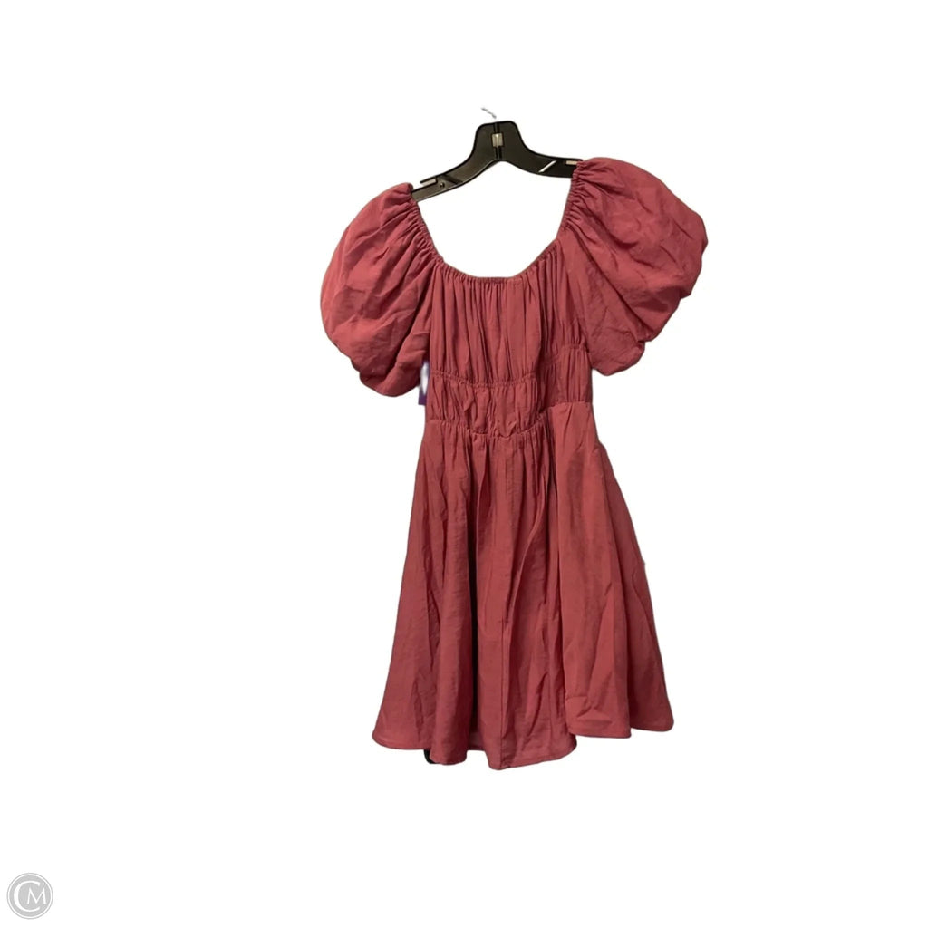 Dress Casual Short By Mi Ami In Pink, Size: S