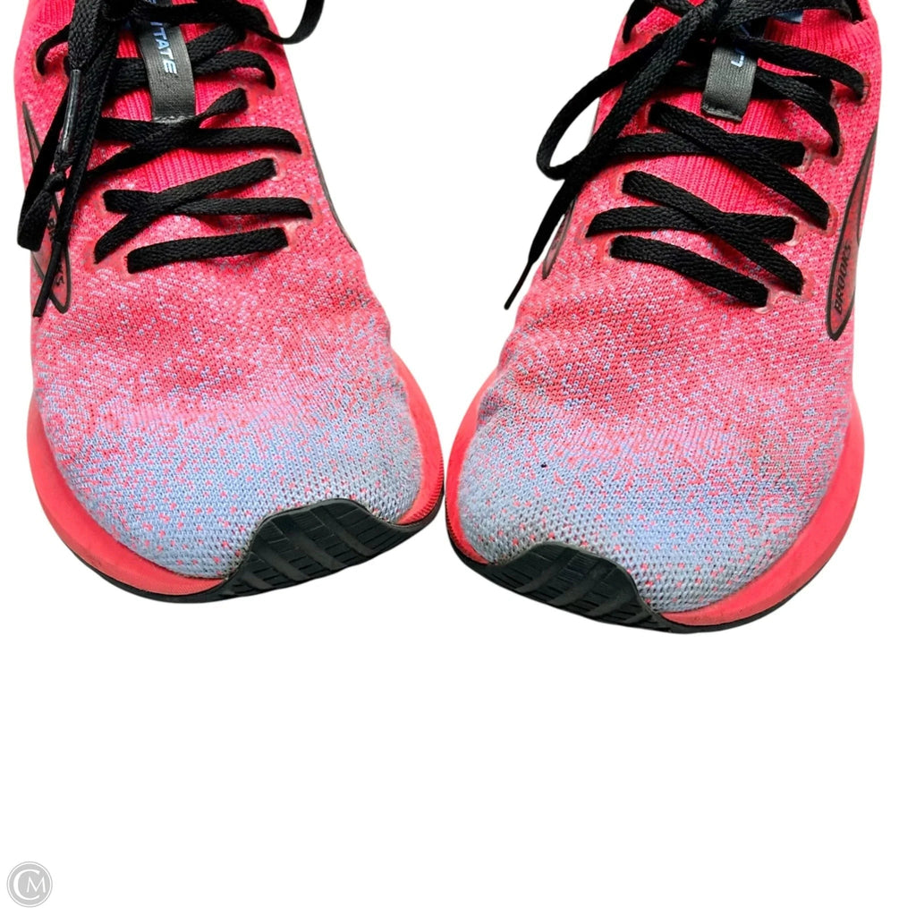Shoes Athletic By Brooks In Blue & Red, Size: 10.5