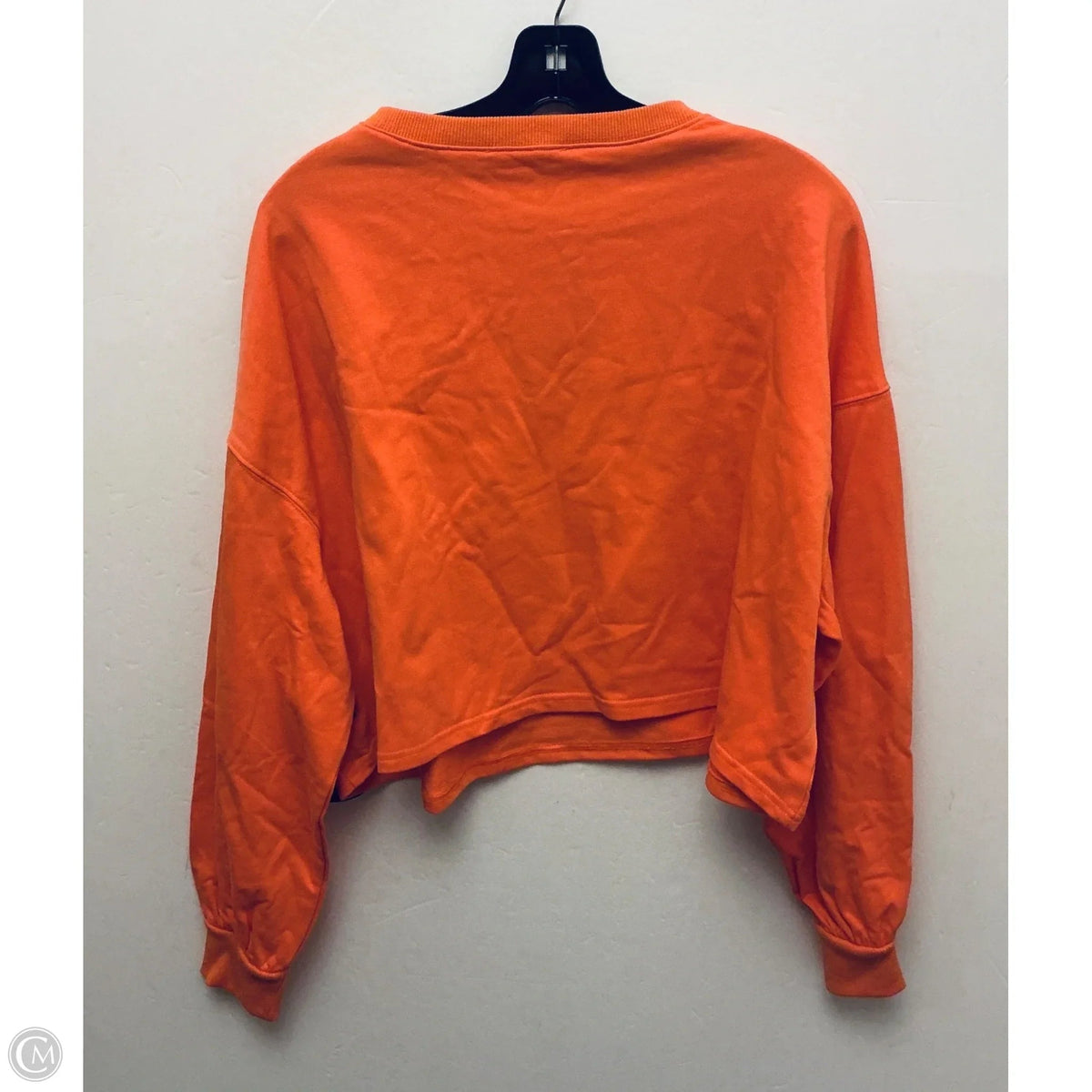 Top Long Sleeve By Peach Love Cream California In Orange, Size: S