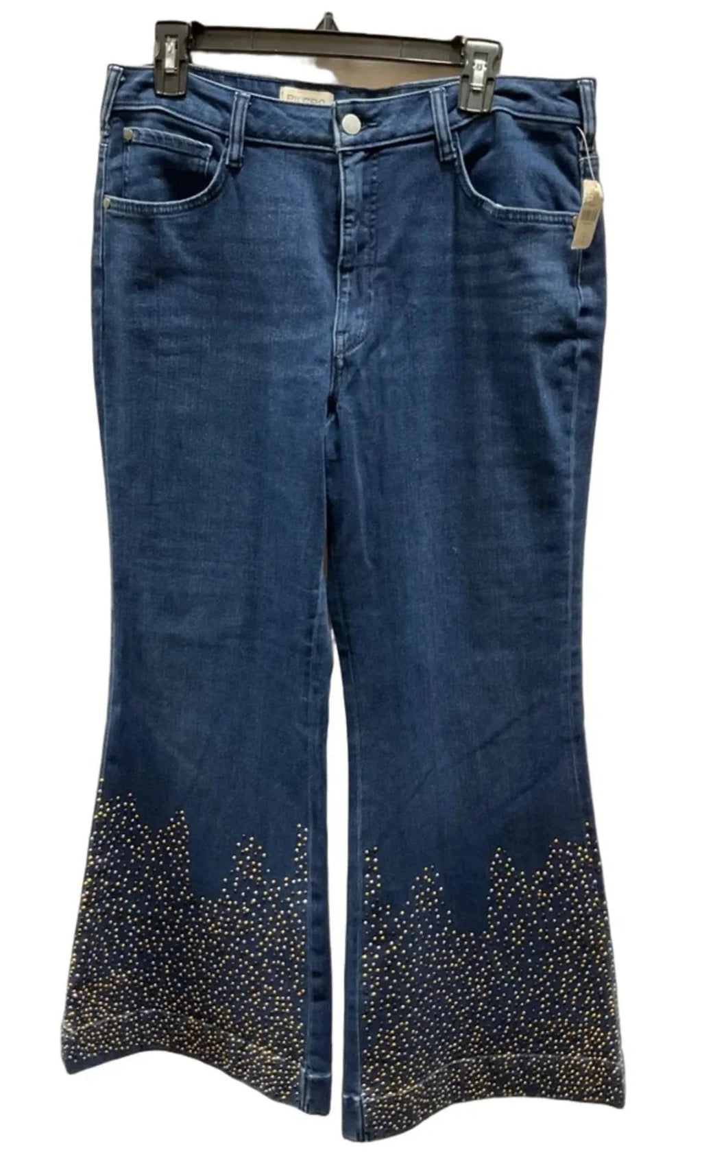 Jeans Flared By Pilcro In Blue, Size: 32 or USA 10