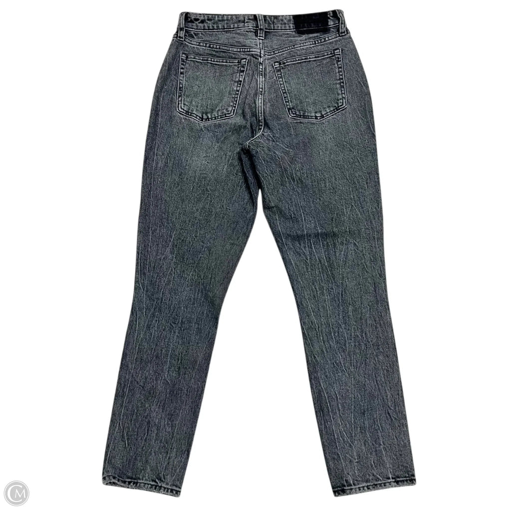 Jeans Skinny By Abercrombie And Fitch In Grey Denim, Size: 4