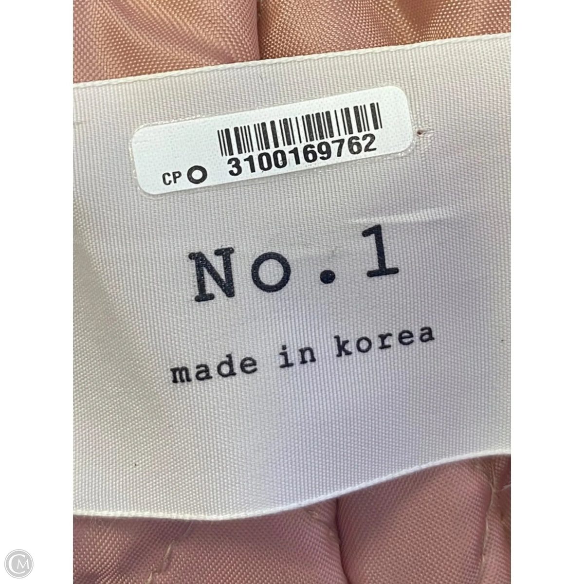 Coat Trench Coat By Clothes Mentor In Pink, Size: M