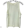 Athletic Tank Top By Lululemon In Yellow, Size: 6