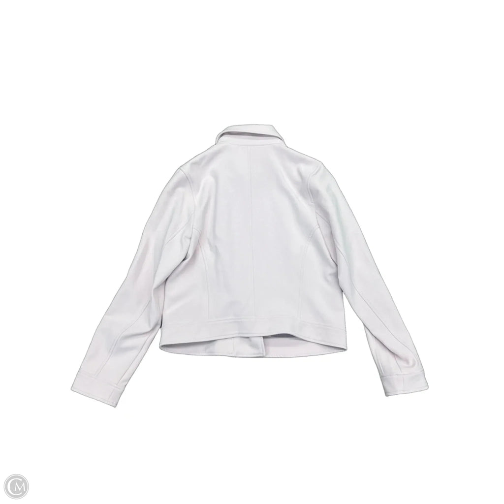 Athletic Jacket By Abercrombie And Fitch In Purple, Size: L