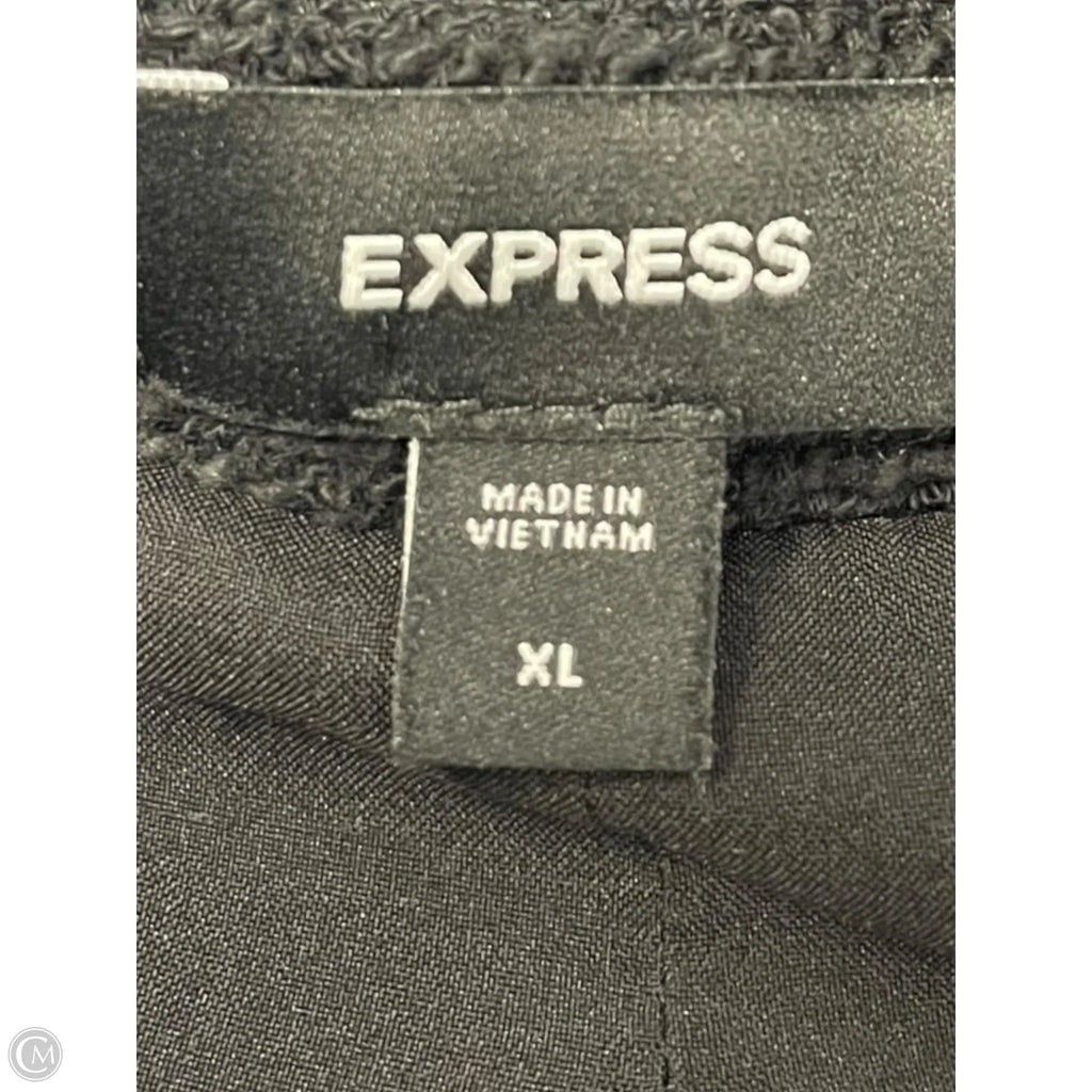 Blazer By Express In Black & White, Size: Xl