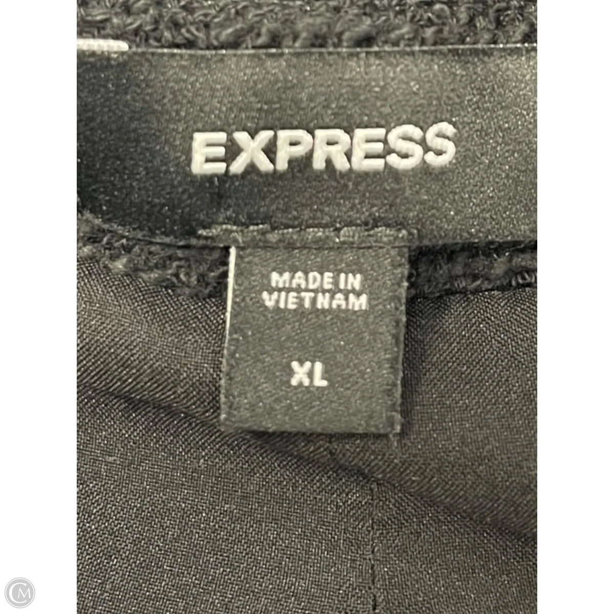 Blazer By Express In Black & White, Size: Xl