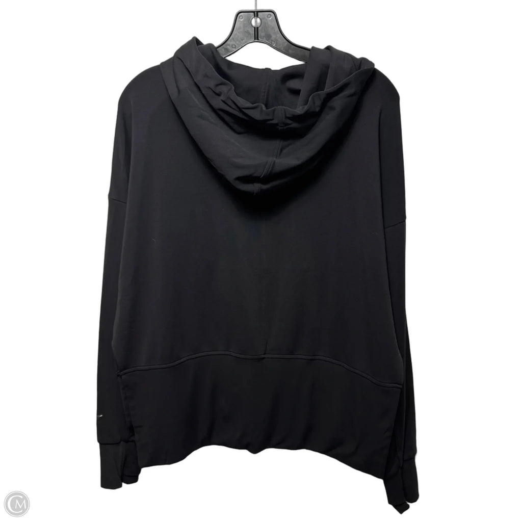 Athletic Sweatshirt Hoodie By Athleta In Black, Size: S