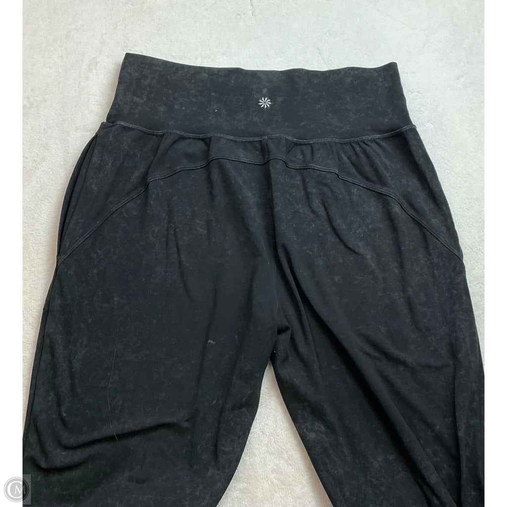 Athletic Leggings By Athleta In Black, Size: M