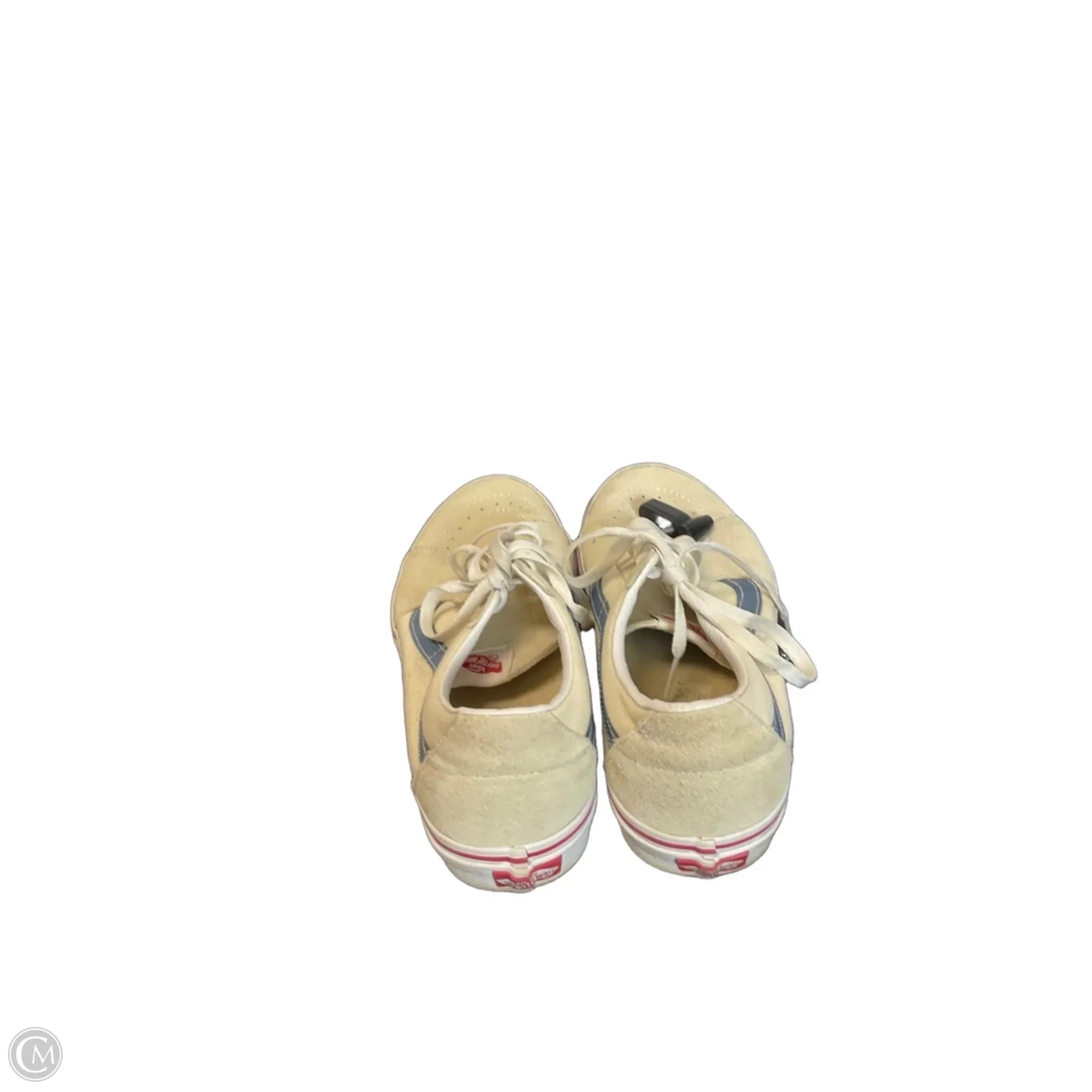 Shoes Sneakers By Vans In Cream, Size: 10.5