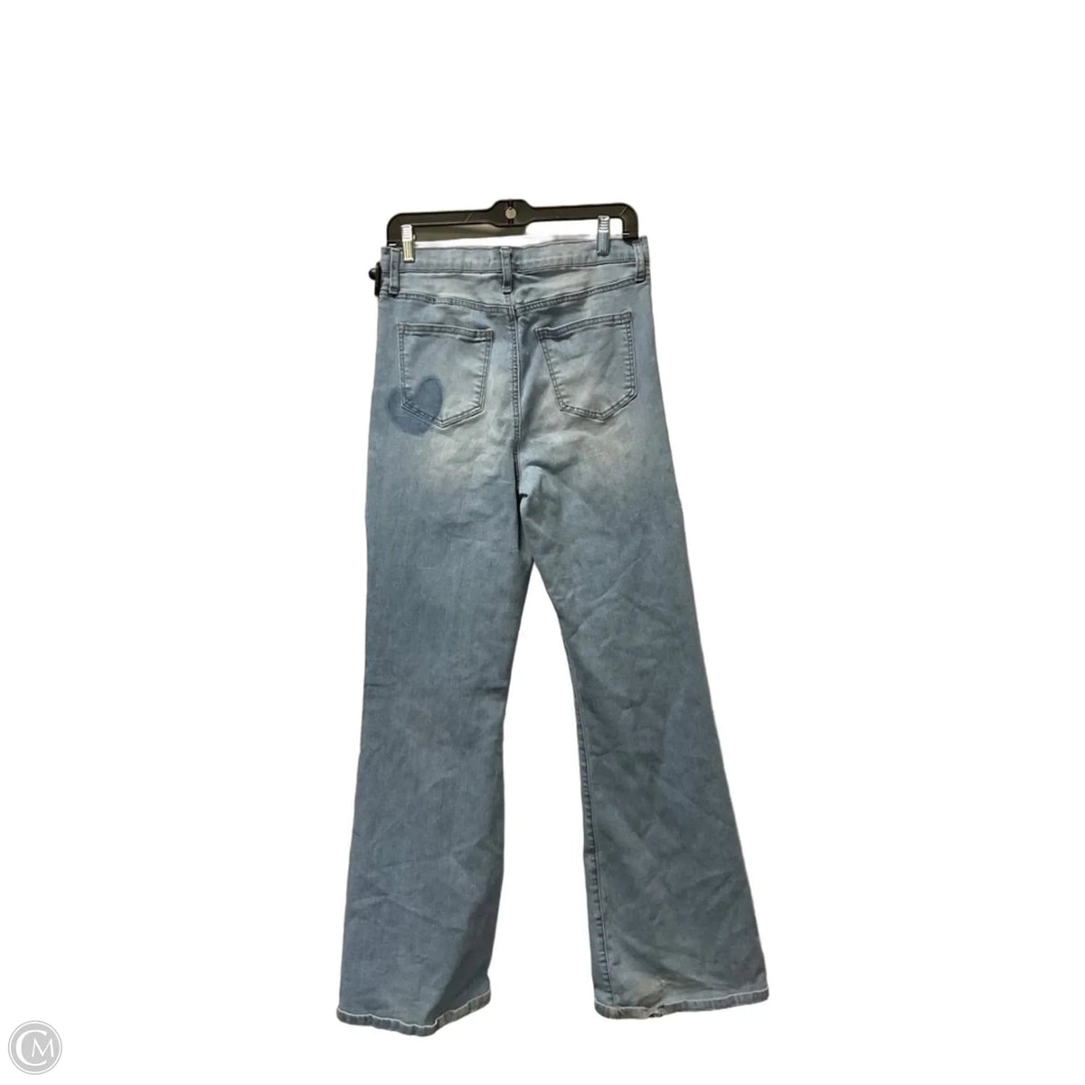 Jeans Flared By Fashion Nova In Blue Denim, Size: 10