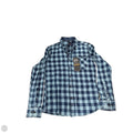Top Long Sleeve By Cme In Blue, Size: S