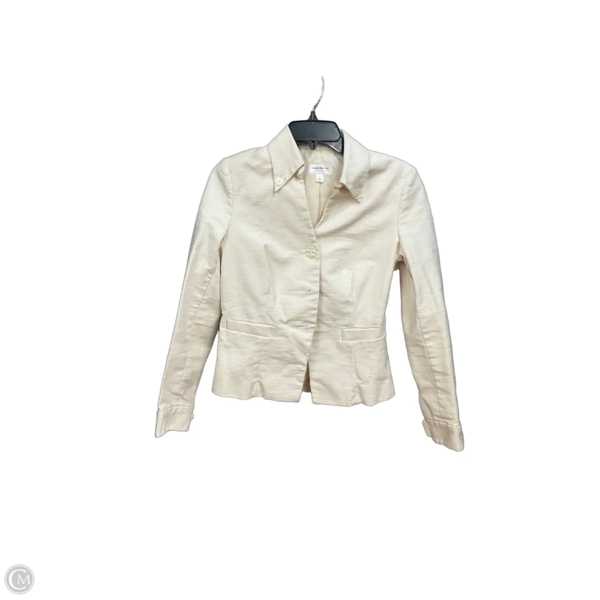 Blazer By Isaac Mizrahi In Cream, Size: S