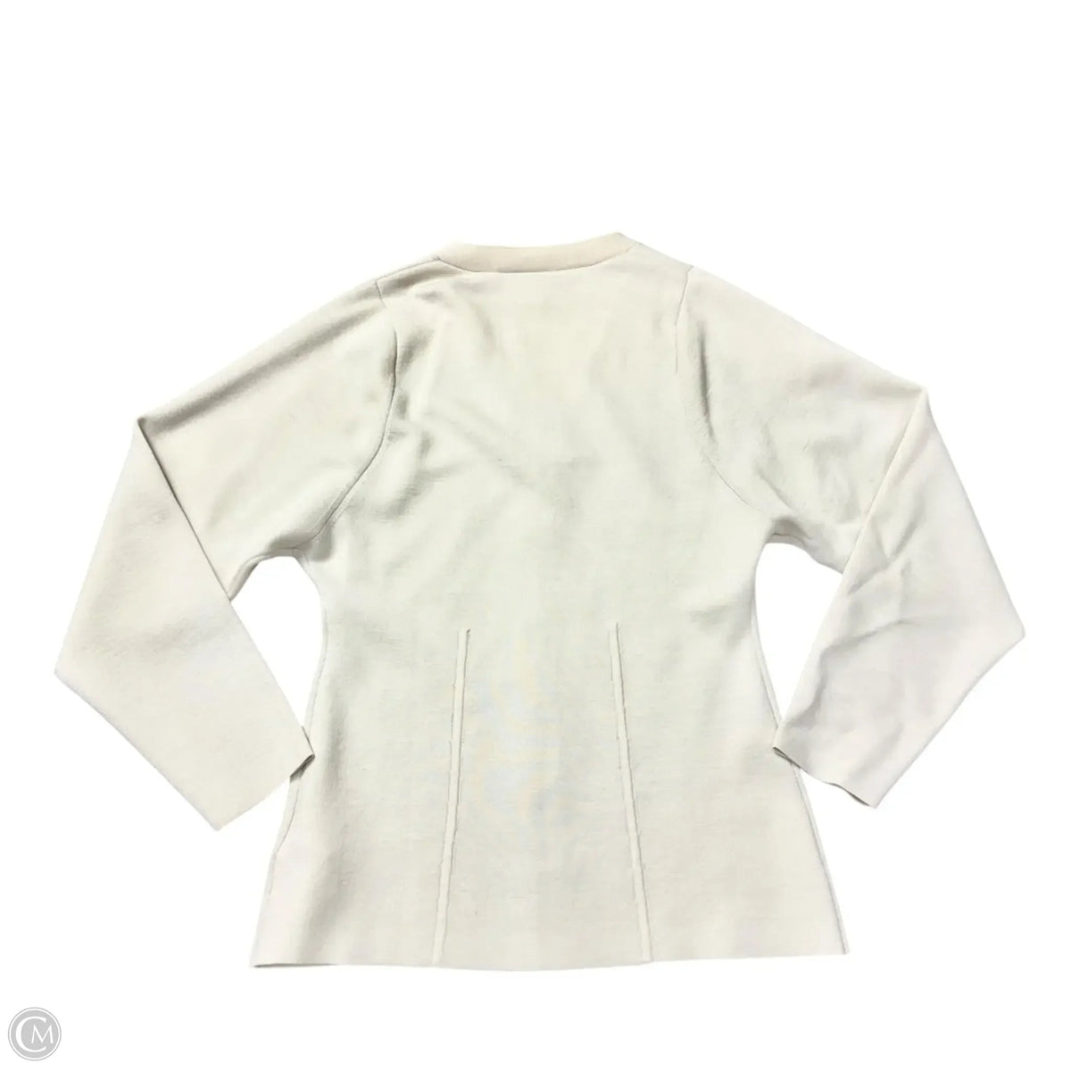 Sweater Cardigan By Cos In Cream, Size: M