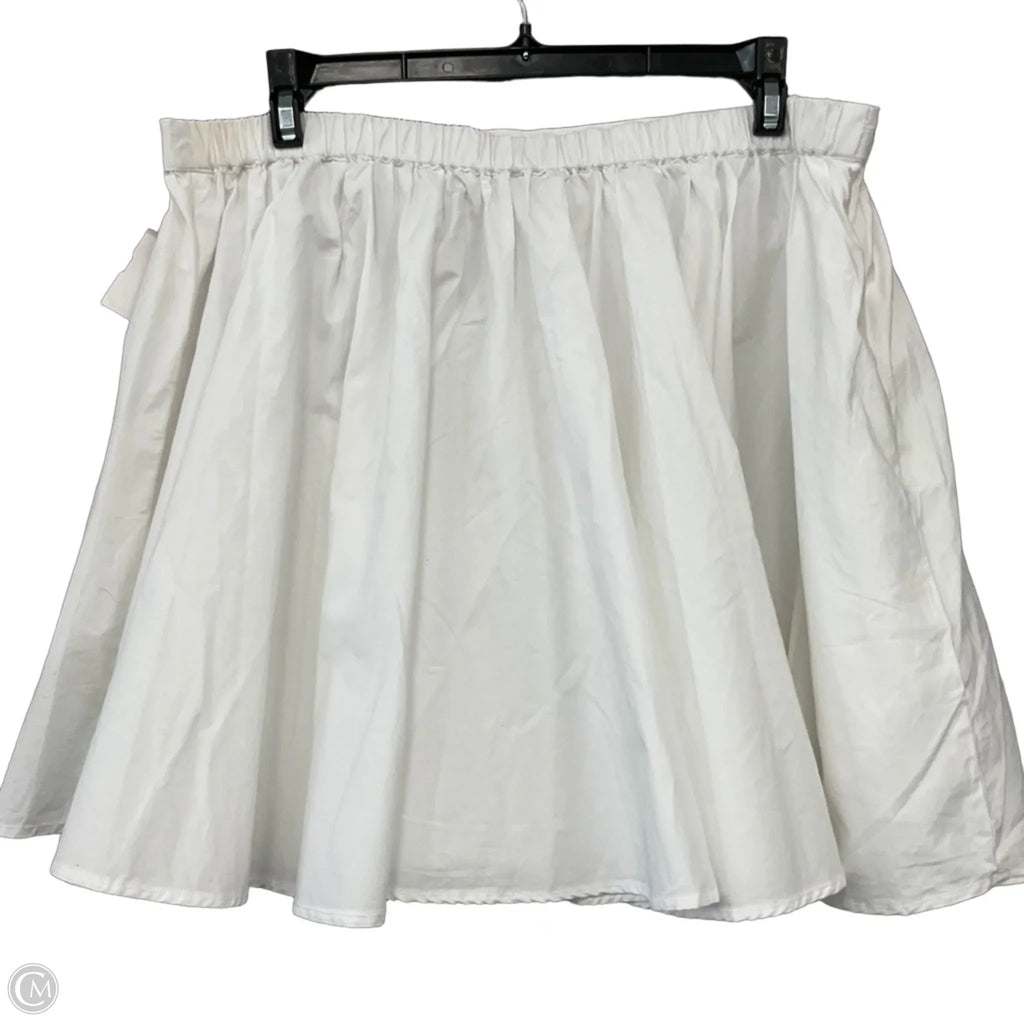 Skirt Mini & Short By Free People In White, Size: L