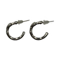 Earrings Hoop By Clothes Mentor In Silver