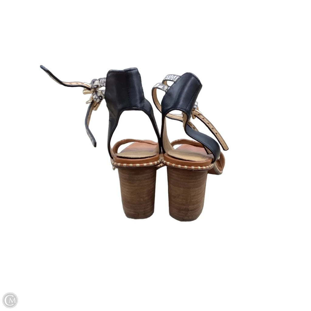 Sandals Designer By Coach In Brown, Size: 7.5